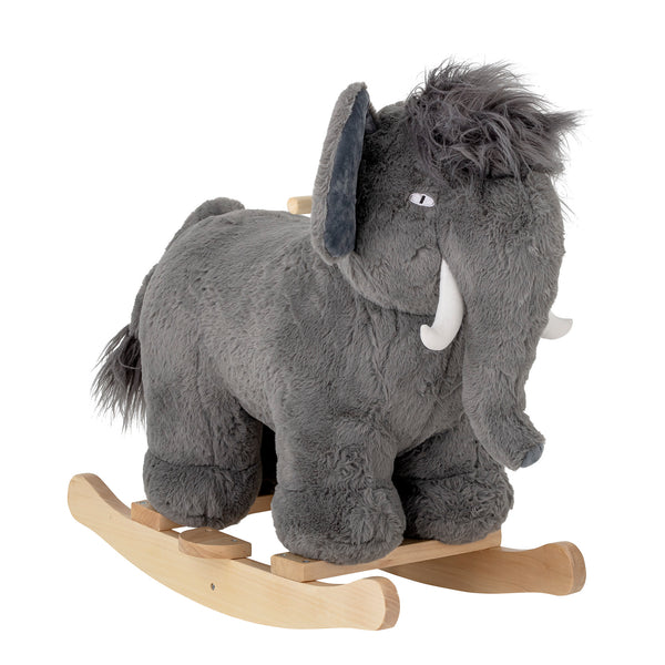 Rocking Toy, Mammoth, Grey, Polyester