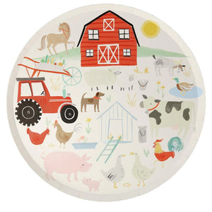 Meri Meri - On The Farm Dinner Plates x8