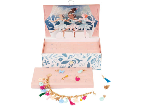 Meri Meri - Winter Ballerina Charm Bracelet Advent Calendar Suitcase
