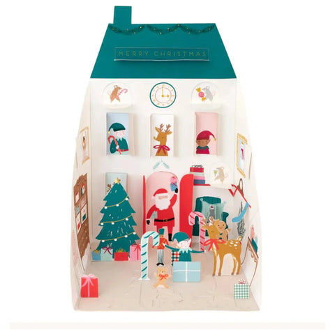 Meri Meri - Santa's House Pop Up Advent Calendar