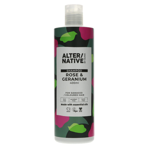 Alter Native - Rose & Geranium Shampoo 400ml