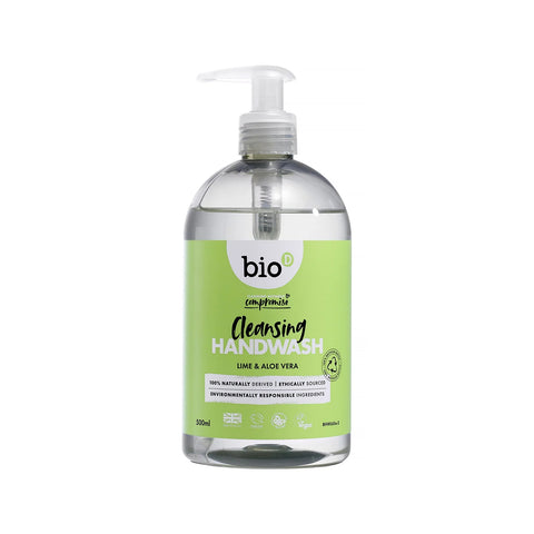 Bio D Hand Wash Lime & Aloe Vera 500ml