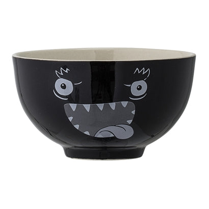Monster Bowl, Black, Stoneware