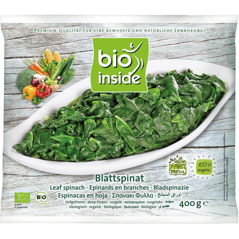 Organic  leaf spinach
