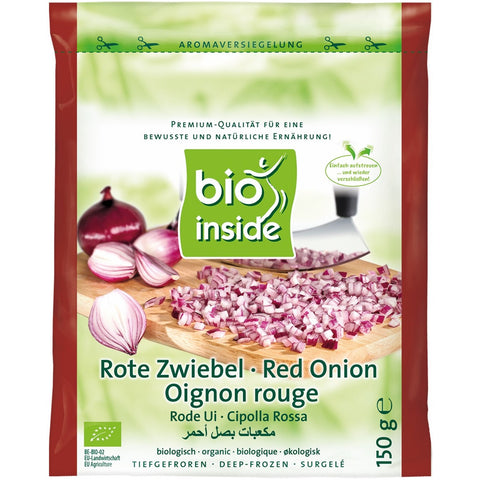Organic diced red onion