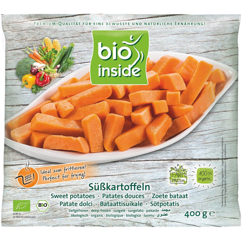 Organic  sweet potatoes