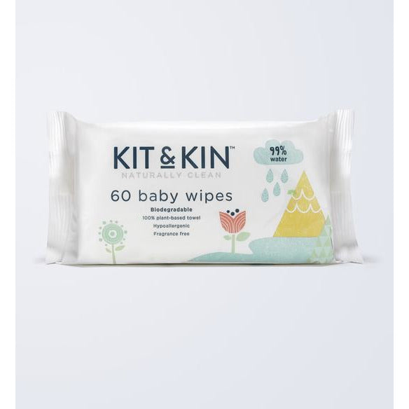 Kit & Kin Eco Baby Wipes Bundle OFFER (60 X 10 packs, 600 Wipes)