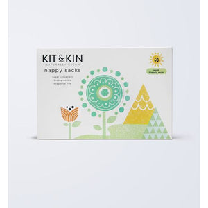 Kit & Kin Eco Nappy Sacks (60 pack)