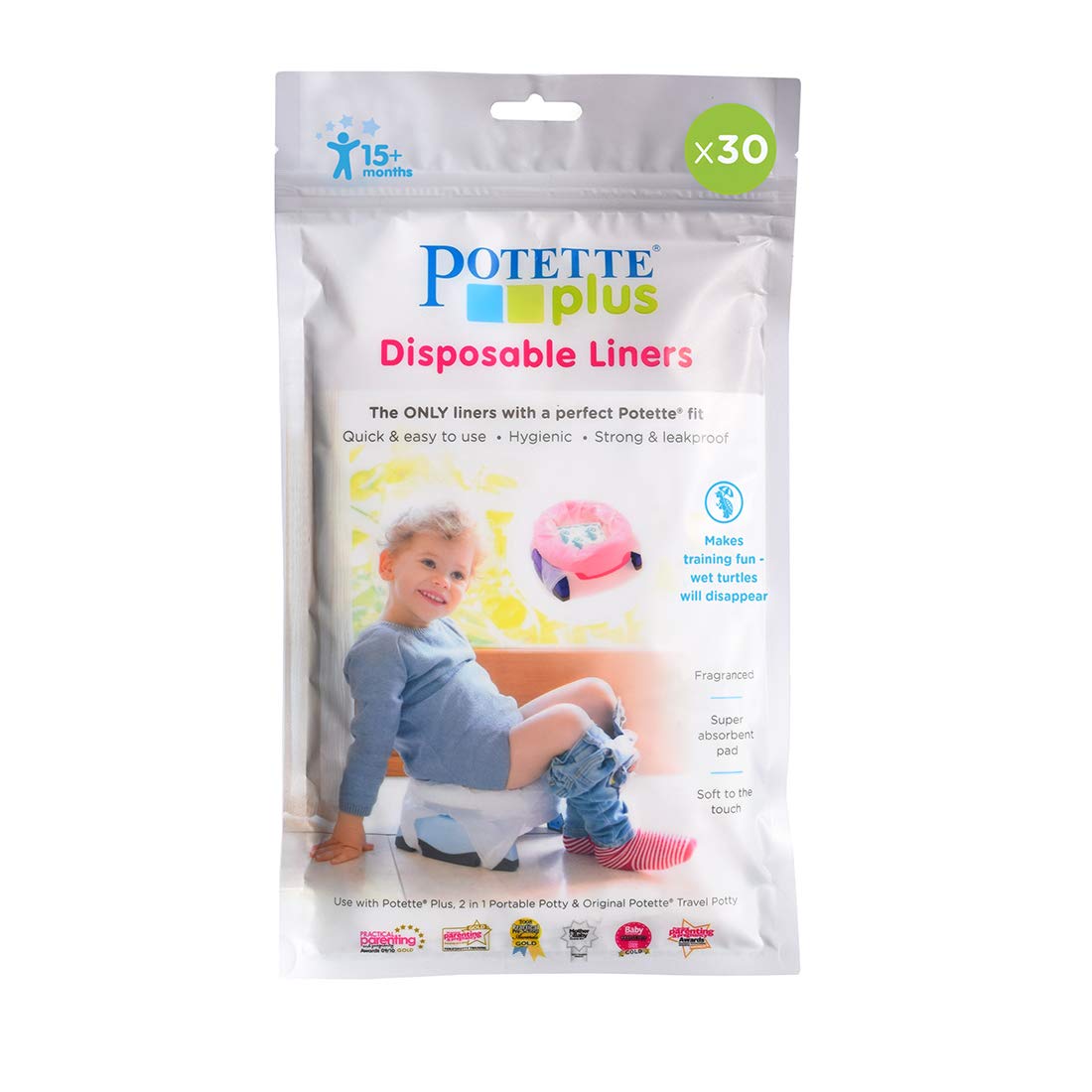 Potette Plus Biodegradable Liners (30 pack)