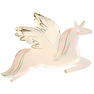 Meri Meri - Winged Unicorn Plates, X 8