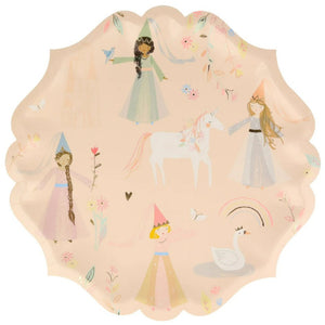 Meri Meri - Princess large plates x8
