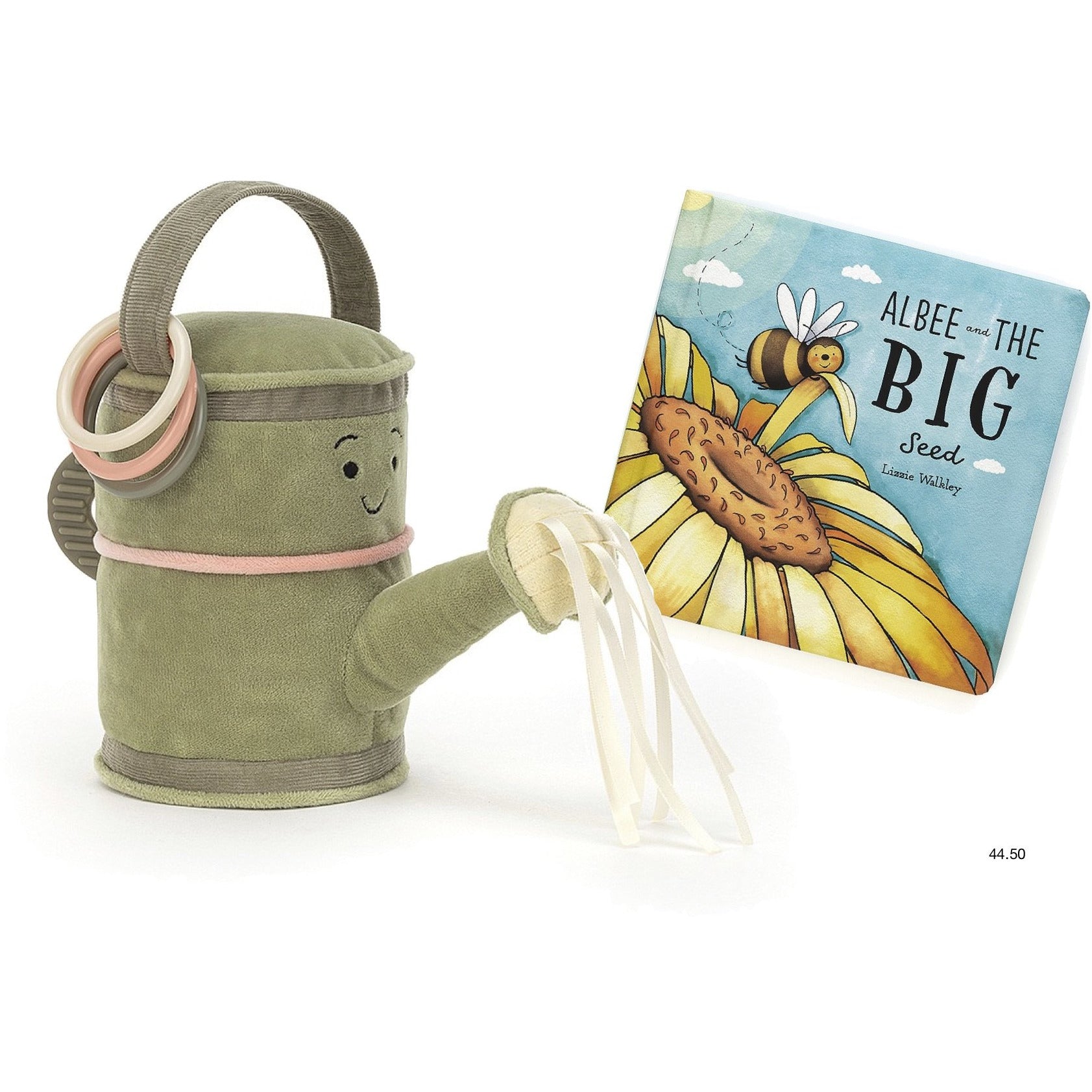 Whimsy Garden Watering Can + Albee And The Big Seed Book