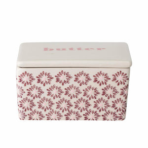 Maya Butter Box, Multi-color, Stoneware