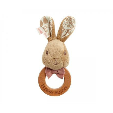 Flopsy Wooden Ring Rattle