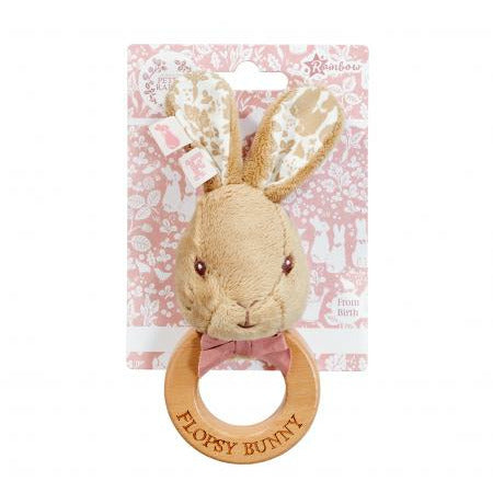 Flopsy Wooden Ring Rattle