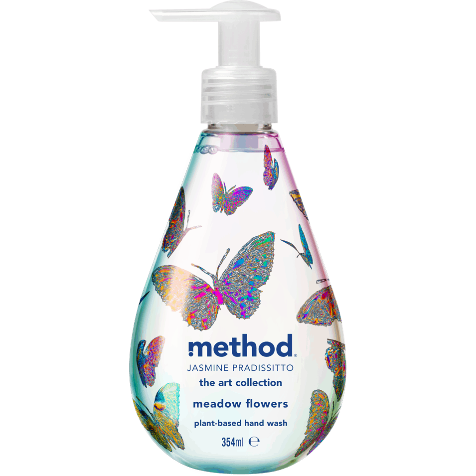 Method Gel Hand Wash Meadow Flowers - The Art Collection 354ml