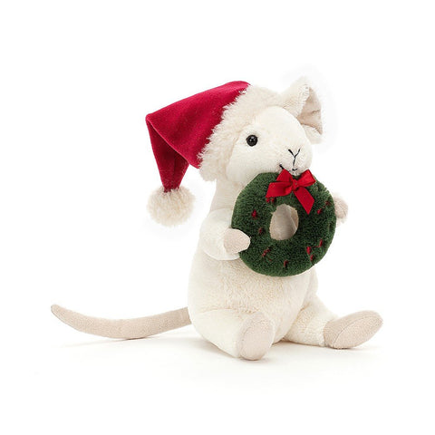 JellyCat - Merry Mouse Wreath