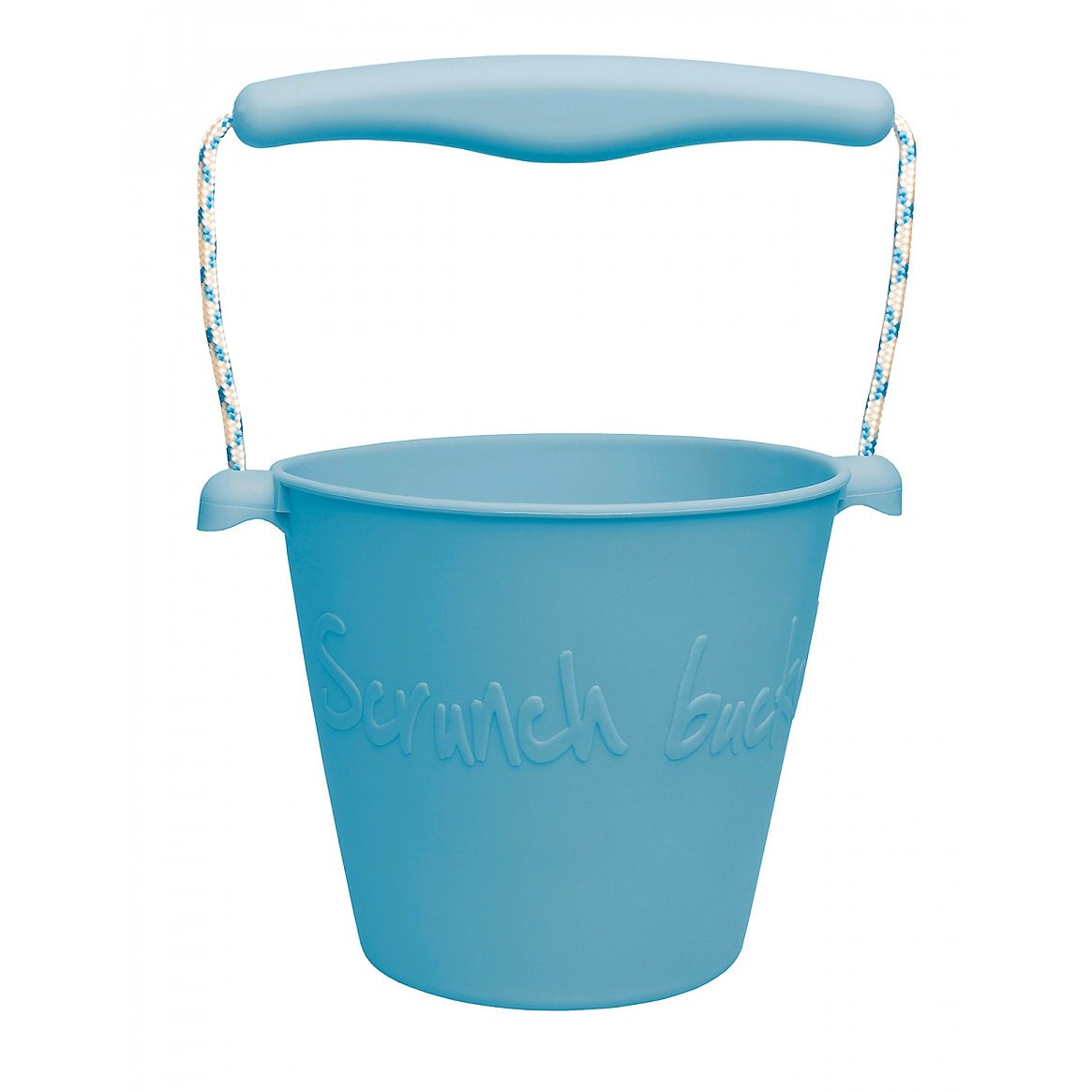 Scrunch Beach Bucket, Foldable - Petrol Blue