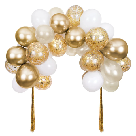 Meri Meri - Gold Balloon Garland Kit (set of 40 balloons)