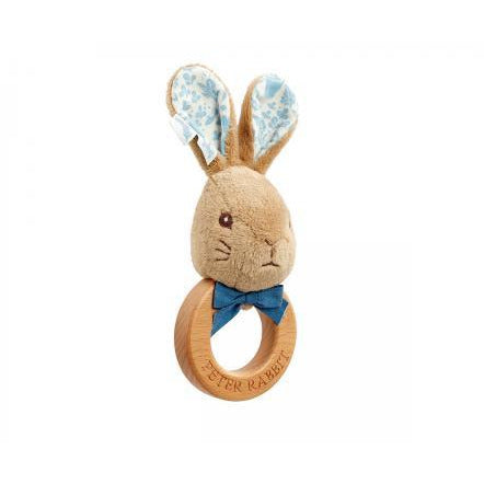 Peter Wooden Ring Rattle