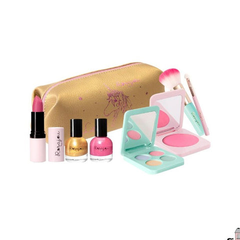 Rosajou Makeup Gift Pouch - Gold Luxe Edition