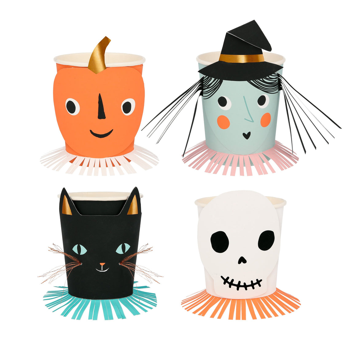 Vintage Halloween Cups - Halloween - Merimeri