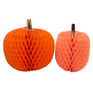 Halloween Honeycomb Pumpkins - Halloween - Merimeri