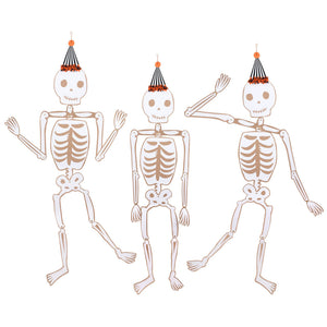 Vintage Halloween Jointed Skeletons - Halloween - Merimeri