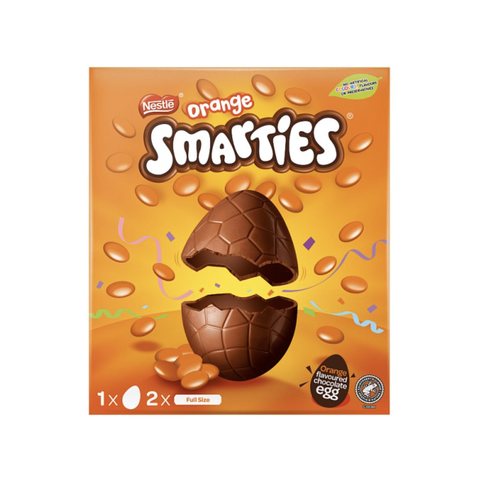 Smarties Milk Chocolate Orange Large Egg 226g