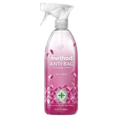 Method Anti-Bacterial Cleaner Wild Rhubarb 828ml